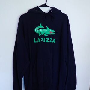 Navy blue champion Hoodie